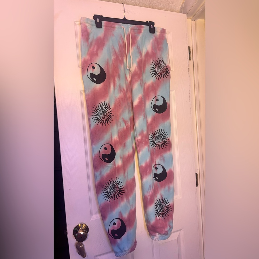 Urban Outfitters Pastel Tie-Dye Sweatpants